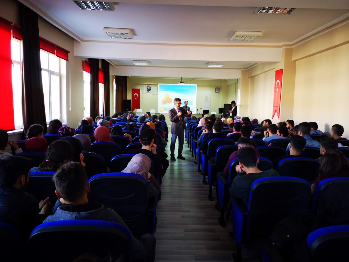 Prof.Dr.Ender ERDOĞAN Hocanın Okulumuzdaki Brifingi 